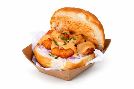Dynamite Shrimps Sandwich