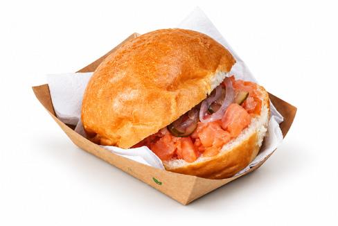 Smoked Salmon Sandwich