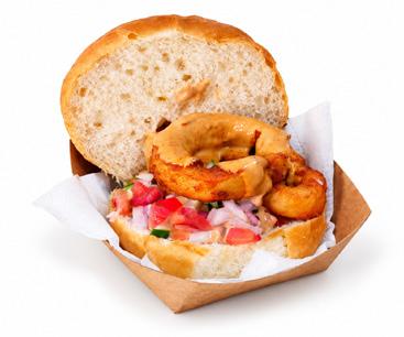 Dynamite Calamari Sandwich