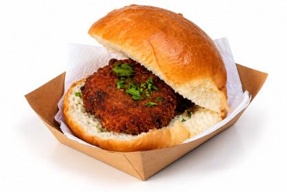 Fish Cake Sandwich